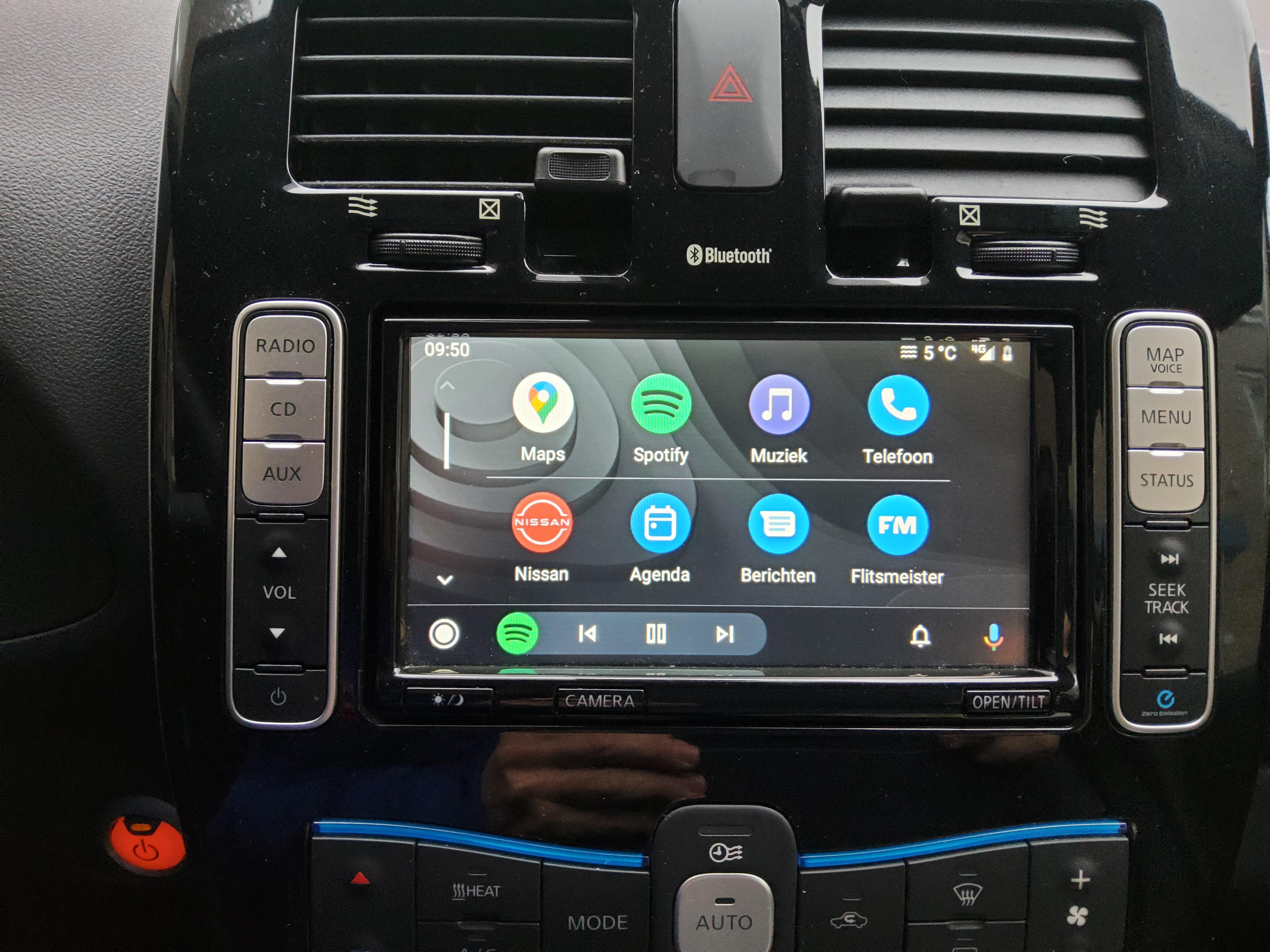 Android auto nissan leaf shop 2016